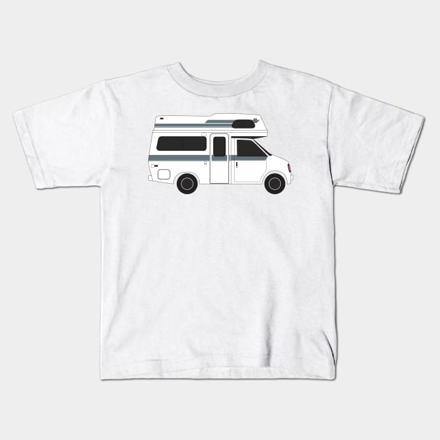 tiger xl van Kids T-Shirt by LeapDaze